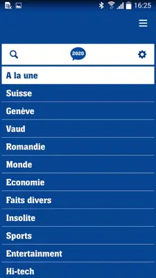 20 minutes (CH) android App screenshot 0